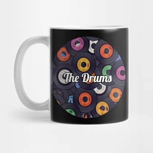 The Drums / Vinyl Records Style Mug